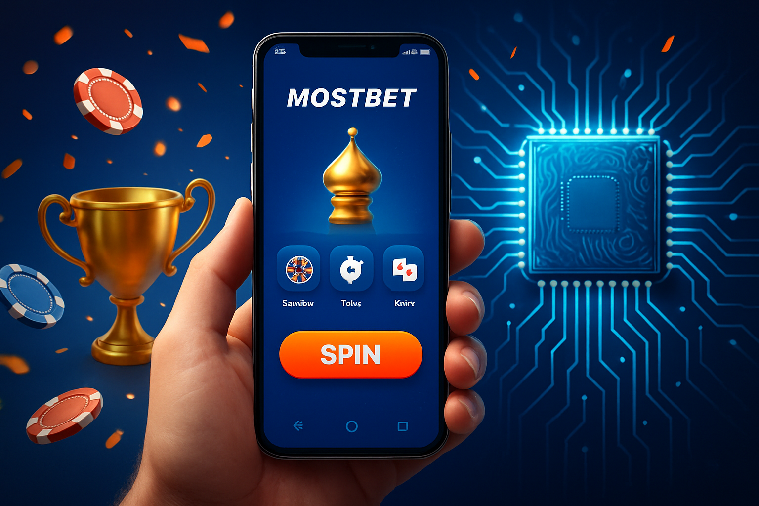 Nanotechnologie v mobilní aplikaci Mostbet
