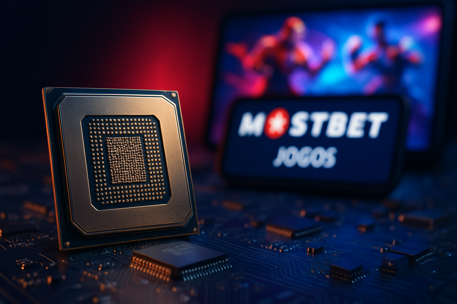 Fichas modernas para plataformas de jogos como o Mostbet